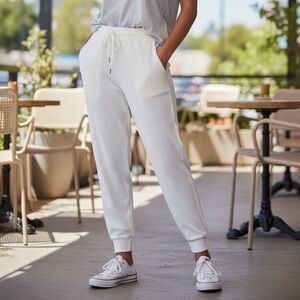 Tommy John Women's Ivory Jogger Pants